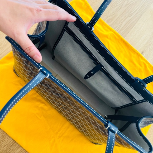 Goyard bellechasse PM navy - Picture 6 of 12